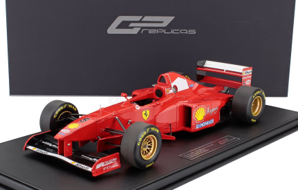 Gp-replicas Ferrari F1  F310b Team Scuderia Ferrari Marlboro N 5 Winner Canada Gp 1997 Michael Schumacher - Con Vetrina - With Showcase 1:12 Červená Bílá