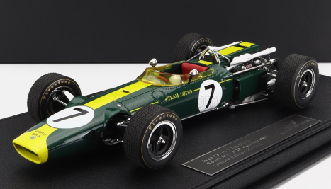Gp-replicas Lotus F1  43 Scuderia Lotus Team N 7 South Africa Gp Kyalami 1967 Jim Clark 1:18 Britská Závodní Zelená