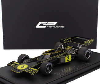 Gp-replicas Lotus F1  72e Team Lotus Jps N 2 3rd British Gp 1974 Jacky Ickx 1:18 Černé Zlato