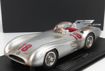 Gp-replicas Mercedes benz F1 W196r Streamliners N 18 1:18, stříbrná