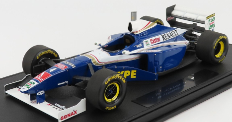 Gp-replicas Williams F1 Renault Fw19 N 4 Season 1997 H.h.frentzen - Con Vetrina - With Showcase 1:18 Modrá Bílá