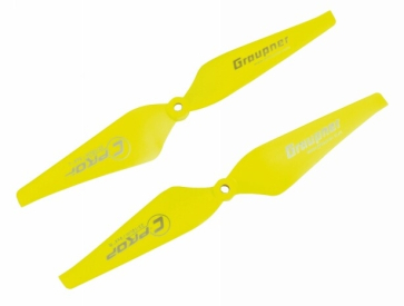 Graupner COPTER Prop 10x4 pevná vrtule (2ks.) - žluté