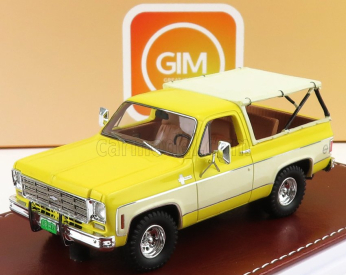 Great-iconic-models Chevrolet Blazer K5 1973 Open Top 1:43 Žlutá Bílá