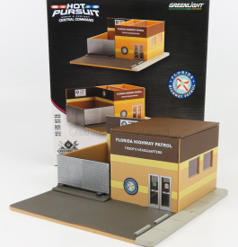 Greenlight Accessories Set Florida Highway Patrol Station 1:64
