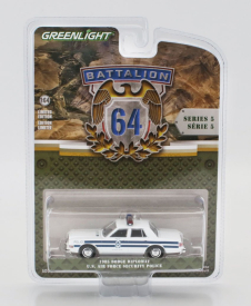 Greenlight Dodge Diplomat Usa Air Force Security Police 1985 1:64 Bílá