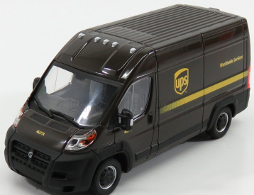 Greenlight Dodge Ram 2500 Promaster Van Cargo High Roof Ups Worldwide Service 2018 1:43 Brown