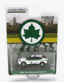 Greenlight Ford usa Mustang Mach-e Nycd Of Parks 2023 1:64 Bílá Zelená