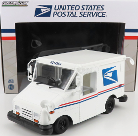 Greenlight Grumman Llv Truck Van Usps Mail Post 2010 1:18 Bílá