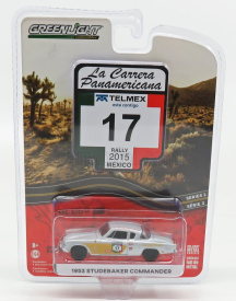 Greenlight Studebaker Commander N 17 1953 Rally Carrera Panamericana 2015 1:64 Silver