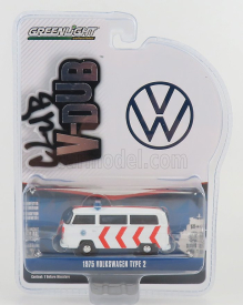 Greenlight Volkswagen Type 2 Minibus Police 1975 1:64 Bílá Oranžová