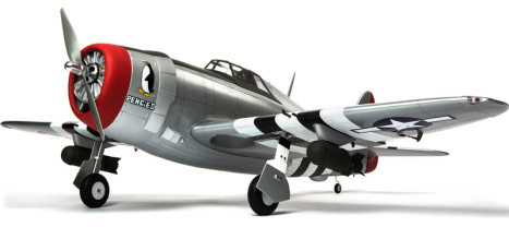 RC letadlo Hangar 9 P-47D Thunderbolt 1.7m 20cc ARF