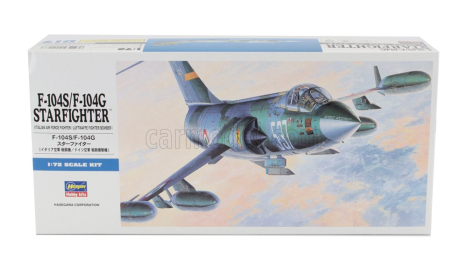 Hasegawa Lockheed martin F-104/g F-104/s Starfighter Italian Army - Esercito Italiano 1954 - Military Airplane 1:72 /