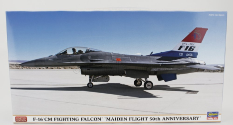 Hasegawa Lockheed martin F-16 Cm Fighting Falcon Military Airplane 1978 1:48 /