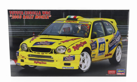 Hasegawa Toyota Corolla Wrc N 46 Rally Monza Show 2003 Valentino Rossi - Carlo Cassina 1:24 /
