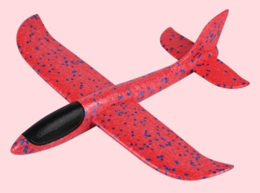 Házedlo Jet Glider EPP 48cm Červený