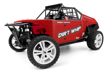 HiMOTO 1:10 Desert Buggy DIRT WHIP 2,4 GHz RTR set, červená