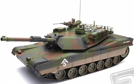 M1A1 Abrams 1:16, RC tank 2,4GHz