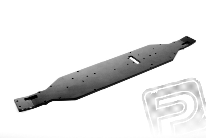 Hliníkové šasi 4mm černé EXO