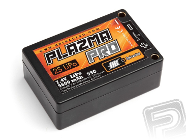 HPI - PlazmaPRO 7,4V 5600mAh 95C LiPo HARDCASE - SADDLE PACK