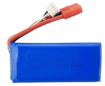 Akumulátor LiPol 7,4V 2400mAh 2S