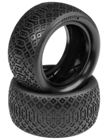 HUDY Pneumatiky zadní 2WD/4WD 1:10 off-road Dirt soft (2 ks)