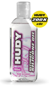 HUDY Prémiový silikonový olej 200 000 cSt - 100 ml