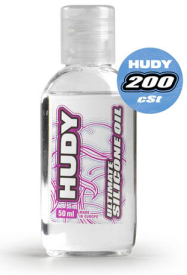 HUDY Prémiový silikonový olej 200 cSt - 50 ml