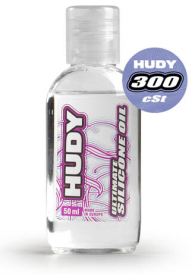 HUDY Prémiový silikonový olej 300 cSt - 50 ml