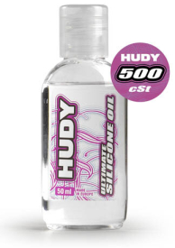 HUDY Prémiový silikonový olej 500 cSt - 50 ml