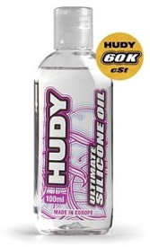 HUDY Prémiový silikonový olej 60 000 cSt - 100 ml