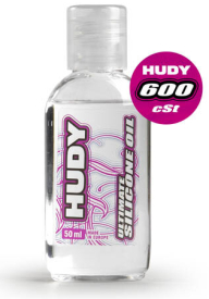 HUDY Prémiový silikonový olej 600 cSt - 50 ml