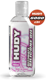 HUDY Prémiový silikonový olej 6000 cSt - 100 ml