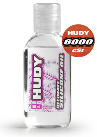 HUDY Prémiový silikonový olej 6000 cSt - 50 ml