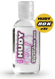 HUDY Prémiový silikonový olej 80 000 cSt - 50 ml