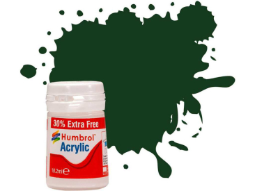 Humbrol akrylová barva #3 Brunswick zelená lesklá 18ml