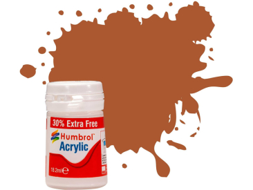 Humbrol akrylová barva #62 kožená matná 18ml