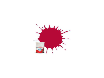 Humbrol akrylová barva #RC423 karmínově červená matná 14ml