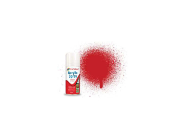 Humbrol barva ve spreji #220 závodní červená lesklá 150ml