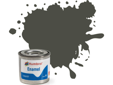Humbrol emailová barva #253 RLM83 tmavě zelená matná 14ml