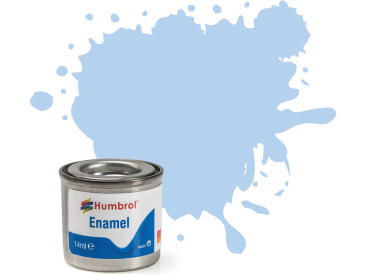 Humbrol emailová barva #44 pastelová modrá matná 14ml