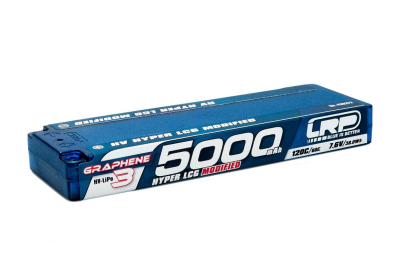 HV Hyper LCG Modified GRAPHENE-3 5000mAh Hardcase Akku - 7.6V LiPo - 120C/60C