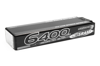 HV LCG Stock Spec GRAPHENE-3 6400mAh Hardcase Akku - 7.6V LiPo - 130C/65C