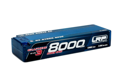 HV Stock Spec GRAPHENE-3 8000mAh Hardcase Akku - 7.6V LiPo - 130C/65C