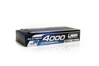 HV Ultra LCG Modified Shorty GRAPHENE-4 4000mAh Hardcase Akku - 7.6V LiPo - 120C/60C