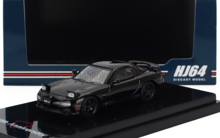 Ignition-model Mazda Efini Rx-7 (fd3s) Type Rs-r 2002 1:64 Black