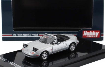 Ignition-model Mazda Eunos (mx5) Na6ce Spider Roadster 1989 1:64 Silver