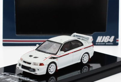 Ignition-model Mitsubishi Lancer Evolution Vi Gsr 2000 1:64 Bílá