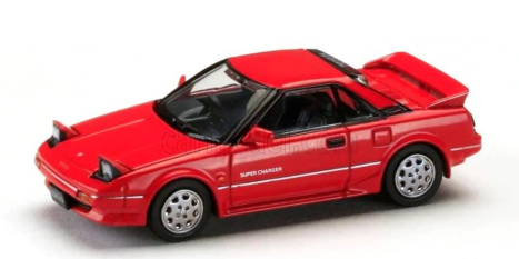 Ignition-model Toyota Mr2 1600g Super Charger 1986 1:64 Red