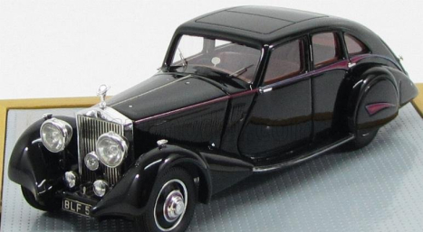Ilario-model Rolls royce Phantom Ii Continental Park Ward Streamline Saloon Sn86sk  1934 1:43 Black