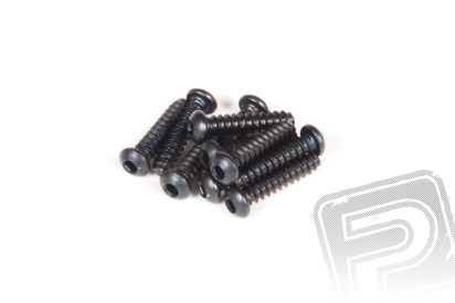 Imbus šroub s půlkulatou hlavou M2.6x12mm samořezný (10 ks.)
